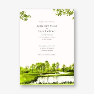 Augusta Wedding Invitation