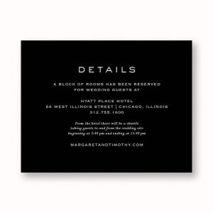 Gilded Peony Information Card