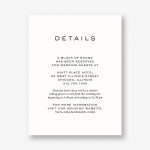 Duo Information Card