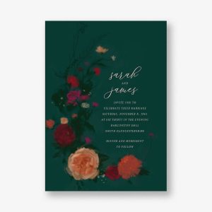 Bollongier Wedding Invitation