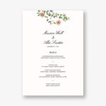 Fleurs Sauvages Menu