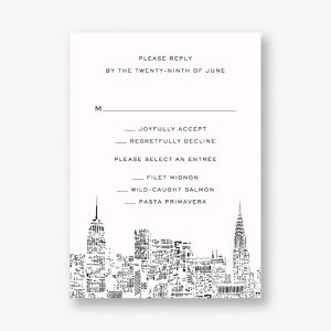 City Lights II Response Card