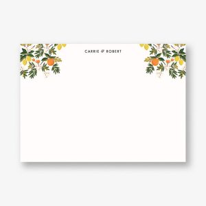 Citrus Orchard Stationery