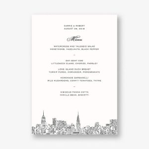 City Lights II Menu