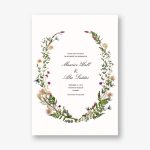 Fleurs Sauvages Save The Date