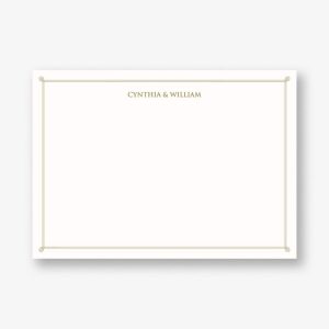 Double Loop Frame I Stationery