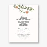 Fleurs Sauvages Information Card