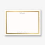 Editorial II Foil Stationery