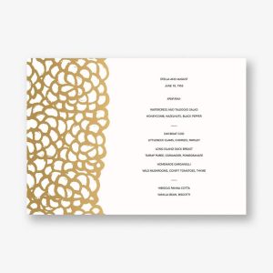 Gardenia Menu