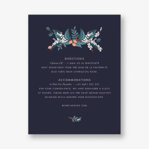 Mandarin Grove Information Card