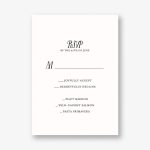 Miss Lila Response Card