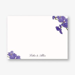 Moth Orchid Stationery