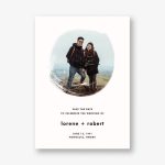 Painted Circle Save The Date