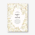Queen Anne Wedding Invitation
