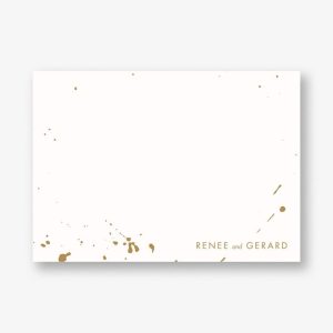 Splatter Cloth I Stationery