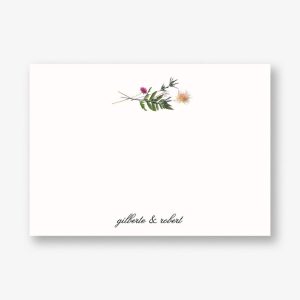 Petites Fleurs Sauvage Stationery