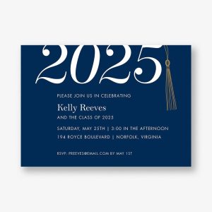 Tassel Graduation Party Invitation