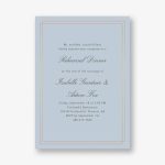 Duo Border Rehearsal Dinner Invitation