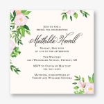 Pink Roses Bridal Shower Invitation