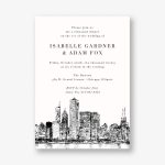 Chicago Rehearsal Dinner Invitation