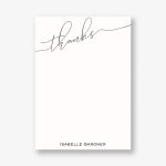 Signature Thanks Notes