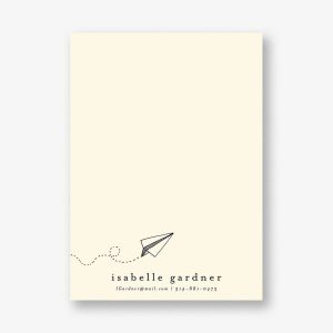 Paper Plane Stationery