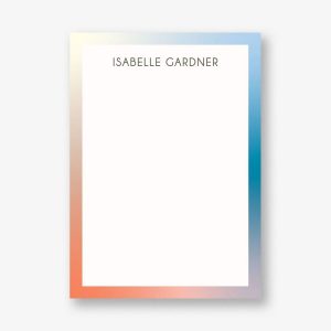 Gradient Stationery