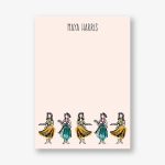 Hula Girls Stationery
