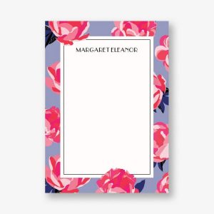 Peonies Stationery