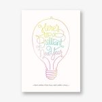 Brilliant New Year Card