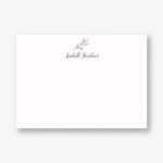 Floral Full Name Stationery