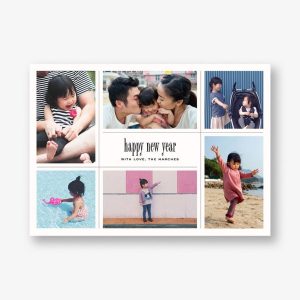 Big Picture New Year Photo Card