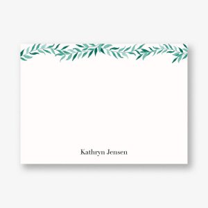 Green Leaves Stationery