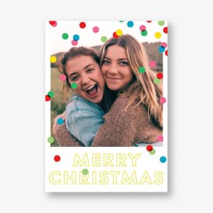 Christmas Baronial Photo Card
