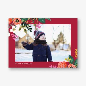 Birch Monarch Photo Card