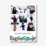 Garland on the Grid Photo Card