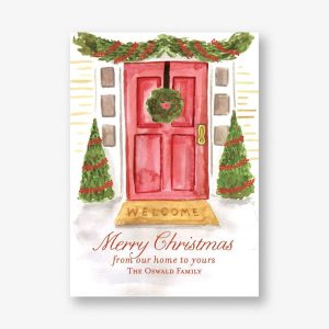 From Our Home Holiday Card