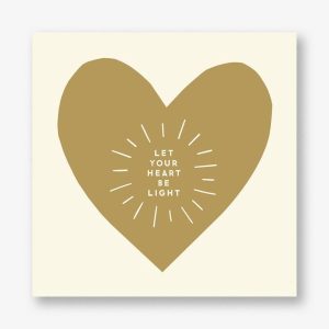 Heart Be Light Holiday Card