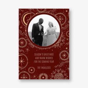 Guiding Stars Holiday Photo Card