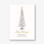 Curlicue Tree Holiday Card