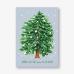 Happy Tree Holiday Card