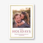 Finestra Foil Photo Card