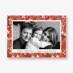 Holiday Primrose Horizontal Photo Card