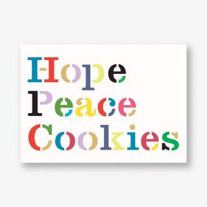 Hope Peace Cookies Card