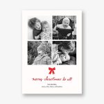 Holiday Triptych Vertical Photo Card