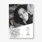 Holiday Starbursts Photo Card