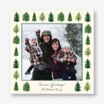 Tree Farm Square Photo Card