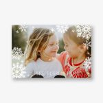 Snowflakes Holiday Postcard