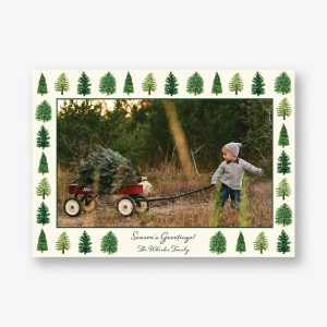 Tree Farm Horizontal Photo Card