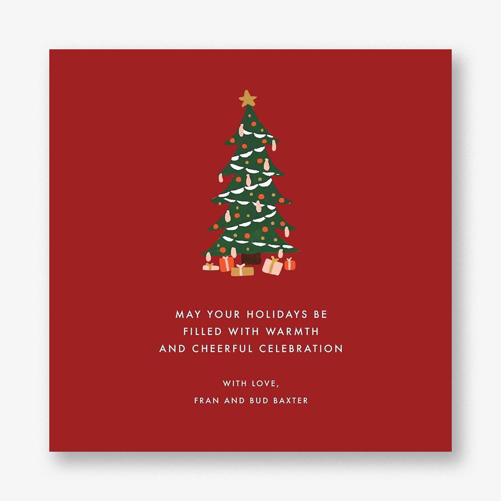 Tiny Tannenbaum Photo Card